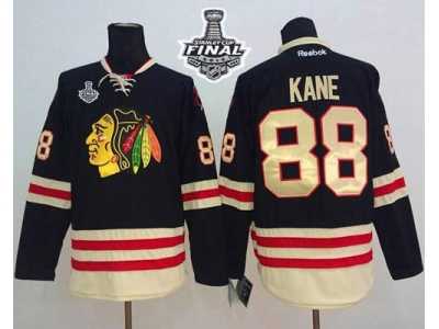 NHL Chicago Blackhawks #88 Patrick Kane Black 2015 Winter Classic 2015 Stanley Cup Stitched Jerseys