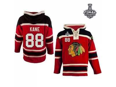 NHL Chicago Blackhawks #88 Patrick Kane Red Sawyer Hooded Sweatshirt 2015 Stanley Cup Stitched Jerseys