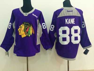 NHL Chicago Blackhawks #88 Patrick Kane Stitched purple jerseys