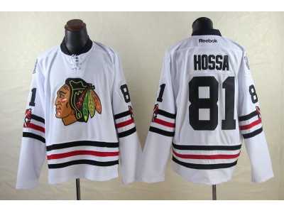 NHL chicago blackhawks #81 hossa white jerseys(2015 new classic)