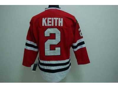 nhl chicago blackhawks #2 keith red