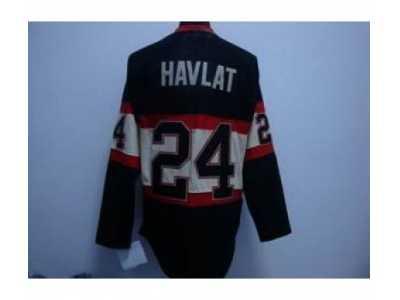 nhl chicago blackhawks #24 havlat black winter classic