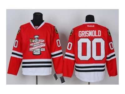 nhl jerseys chicago blackhawks #00 griswold red[new 2013 Stanley cup champions]