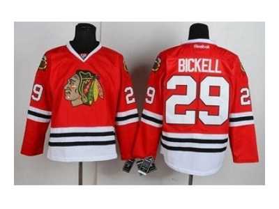 nhl jerseys chicago blackhawks #29 bickell red