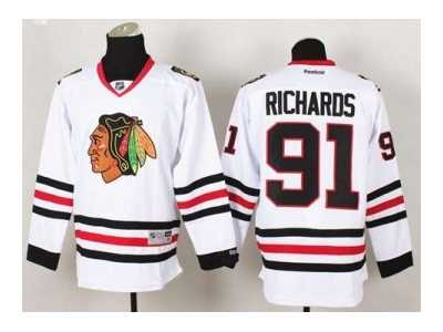 nhl jerseys chicago blackhawks #91 richards white