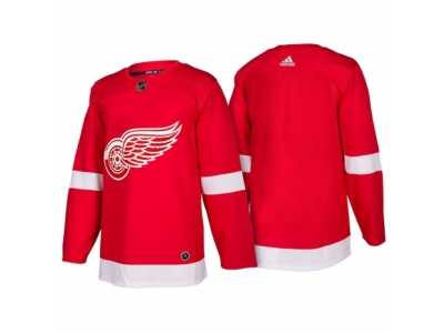 Men's adidas Detroit Red Wings Red 2017-2018 Season New-Look Blank Jersey