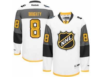 Los Angeles Kings #8 Drew Doughty White 2016 All Star Stitched NHL Jersey