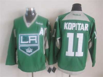 NHL Los Angeles Kings #11 KOPITAR Training green jerseys