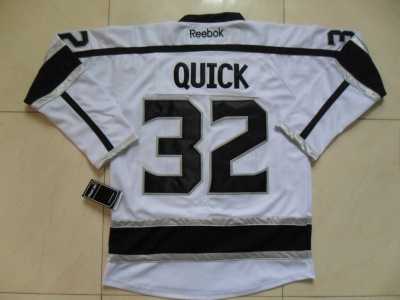nhl jerseys los angeles kings #32 quick white
