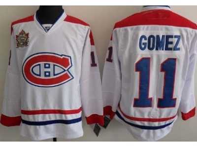Montreal Canadiens #11 Gomez CH 2011 Heritage Classic White