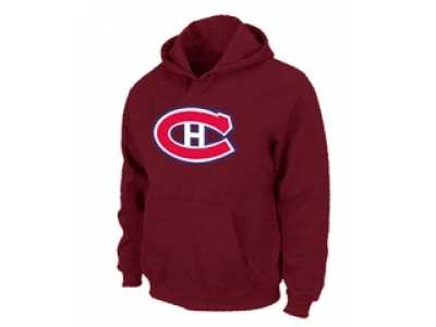 NHL Montr��al Canadiens Big & Tall Logo Pullover Hoodie Red