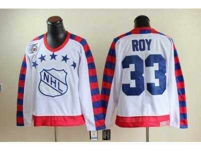 nhl Montreal Canadiens #33 Roy all star 75th Anniversary white CCM