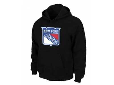 NHL New York Rangers Big & Tall Logo Pullover Hoodie Black