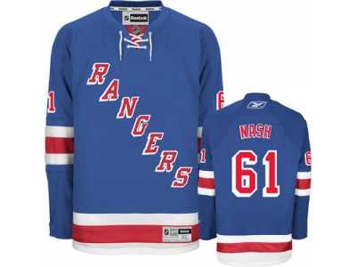 nhl New York Rangers #61 Rick Nash Blue