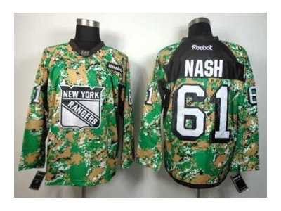 nhl jerseys new york rangers #61 nash camo