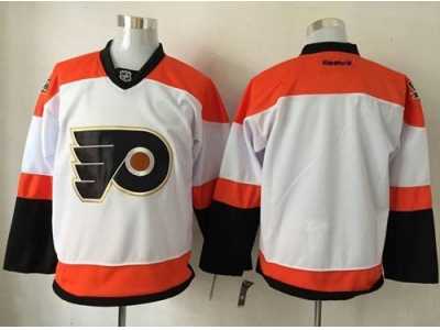 Men Philadelphia Flyers Blank White 3rd Stitched NHL Jersey