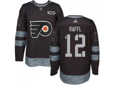 Philadelphia Flyers #12 Michael Raffl Black 1917-2017 100th Anniversary Stitched NHL Jersey