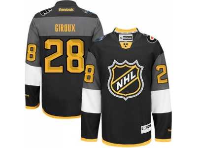 Philadelphia Flyers #28 Claude Giroux Black 2016 All Star Stitched NHL Jersey
