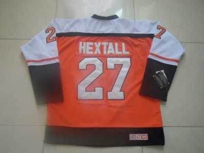nhl jerseys philadelphia flyers #27 hextall orange[hextall]