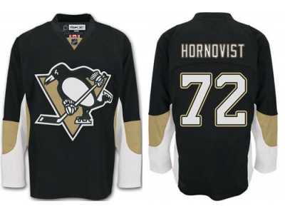 Pittsburgh Penguins #72 Patric Hornqvist Black Home Stitched NHL Jersey