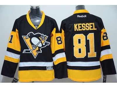 nhl jerseys pittsburgh penguins #81 kessel black-yellow[kessel]