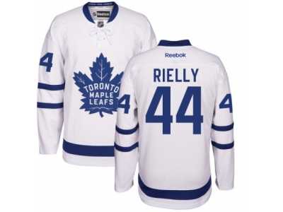 Men's Reebok Toronto Maple Leafs #44 Morgan Rielly Authentic White Away NHL Jerseys