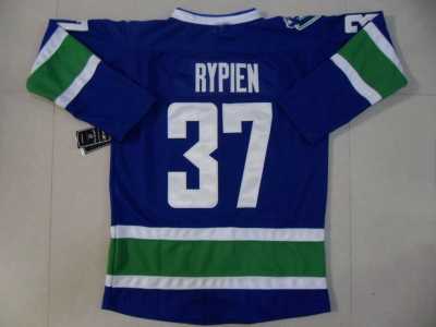 nhl vancouver canucks #37 rypien blue[3rd]