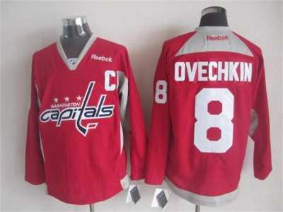 NHL Washington Capitals #8 alex Ovechkin red jerseys
