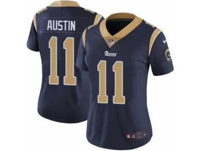 Women's Nike Los Angeles Rams #11 Tavon Austin Vapor Untouchable Limited Navy Blue Team Color NFL Jersey