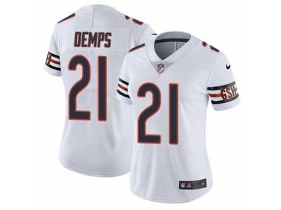 Women's Nike Chicago Bears #21 Quintin Demps Vapor Untouchable Limited White NFL Jersey