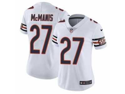 Women's Nike Chicago Bears #27 Sherrick McManis Vapor Untouchable Limited White NFL Jersey