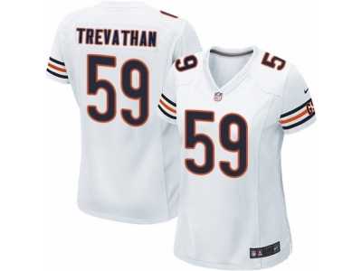 Women's Nike Chicago Bears #59 Danny Trevathan Limited White NFL Jersey