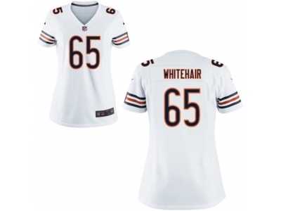 Women's Nike Chicago Bears #65 Cody Whitehair White NFL Jersey