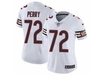 Women's Nike Chicago Bears #72 William Perry Vapor Untouchable Limited White NFL Jersey