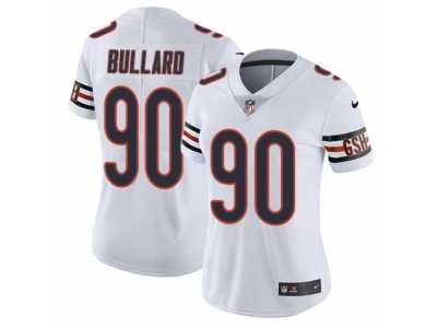 Women's Nike Chicago Bears #90 Jonathan Bullard Vapor Untouchable Limited White NFL Jersey