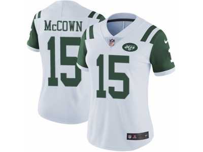 Women's Nike New York Jets #15 Josh McCown Vapor Untouchable Limited White NFL Jersey