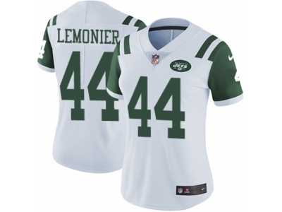 Women's Nike New York Jets #44 Corey Lemonier Vapor Untouchable Limited White NFL Jersey