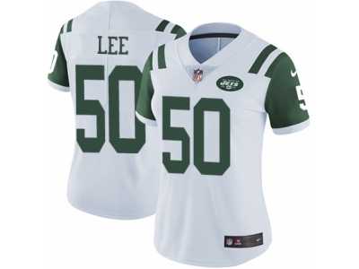 Women's Nike New York Jets #50 Darron Lee Vapor Untouchable Limited White NFL Jersey