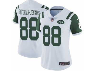 Women's Nike New York Jets #88 Austin Seferian-Jenkins Vapor Untouchable Limited White NFL Jersey