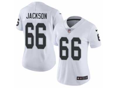 Women's Nike Oakland Raiders #66 Gabe Jackson Vapor Untouchable Limited White NFL Jersey