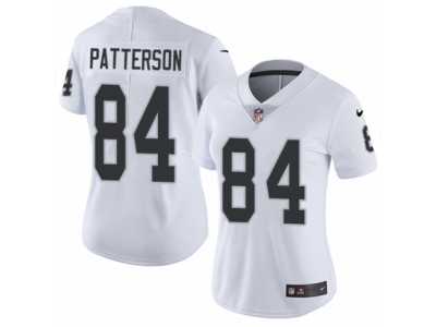 Women's Nike Oakland Raiders #84 Cordarrelle Patterson Vapor Untouchable Limited White NFL Jersey