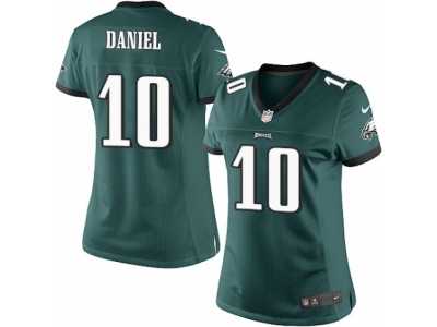 Women's Nike Philadelphia Eagles #10 Chase Daniel Limited Midnight Green Team Color NFL Jersey