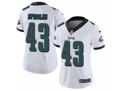 Women's Nike Philadelphia Eagles #43 Darren Sproles Vapor Untouchable Limited White NFL Jersey