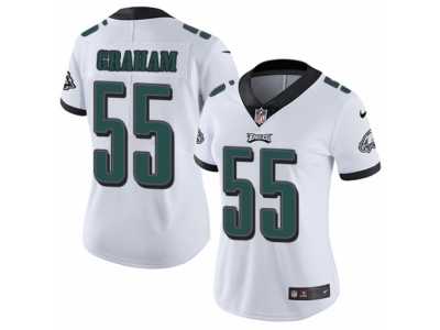 Women's Nike Philadelphia Eagles #55 Brandon Graham Vapor Untouchable Limited White NFL Jersey