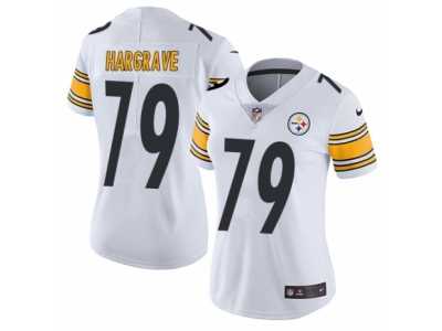 Women's Nike Pittsburgh Steelers #79 Javon Hargrave Vapor Untouchable Limited White NFL Jersey