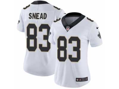 Women's Nike New Orleans Saints #83 Willie Snead Vapor Untouchable Limited White NFL Jersey