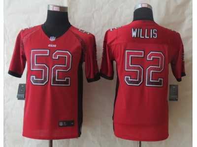 Youth 2014 New Nike San Francisco 49ers #52 Willis red Jerseys(Drift Fashion)