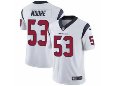 Youth Nike Houston Texans #53 Sio Moore White Vapor Untouchable Limited Player NFL Jersey
