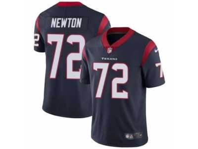 Youth Nike Houston Texans #72 Derek Newton Vapor Untouchable Limited Navy Blue Team Color NFL Jersey