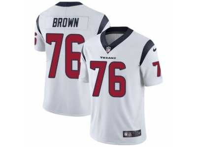 Youth Nike Houston Texans #76 Duane Brown Vapor Untouchable Limited White NFL Jersey